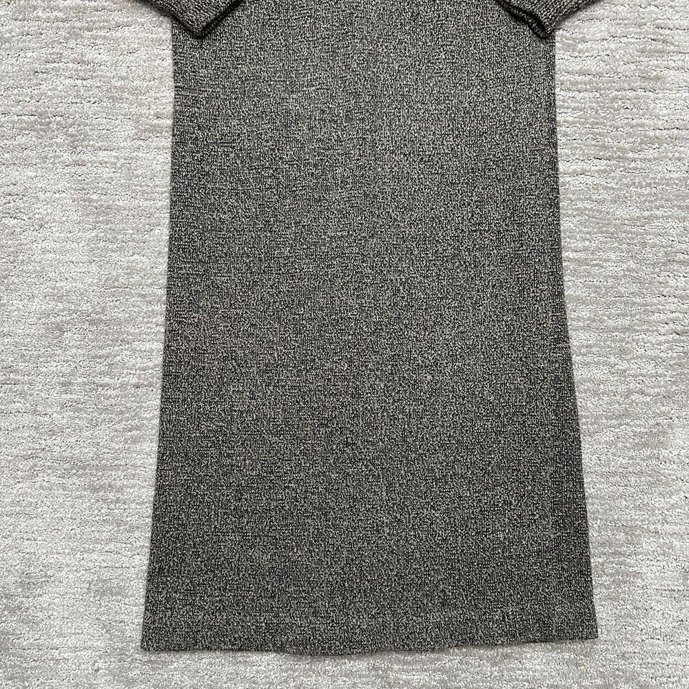 VTG Horchow Sweater Dress Womens 6 Brown Lambswool Blend Classic Long Sleeve - Picture 3 of 11